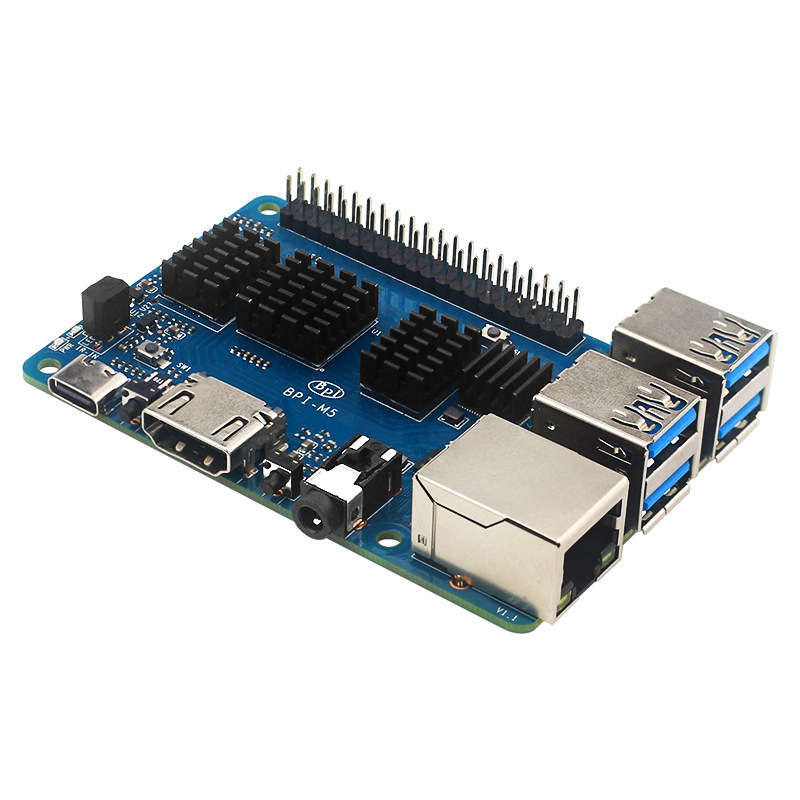 مشتت حراري من الألومنيوم لمعال - مراجعة Banana Pi Bpi-M5 وسعره