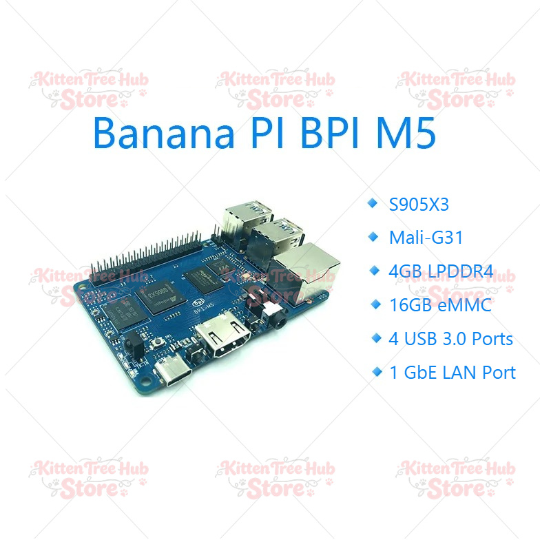 جهاز كمبيوتر أحادي اللوحة من ا - مراجعة Banana Pi Bpi-M5 وسعره