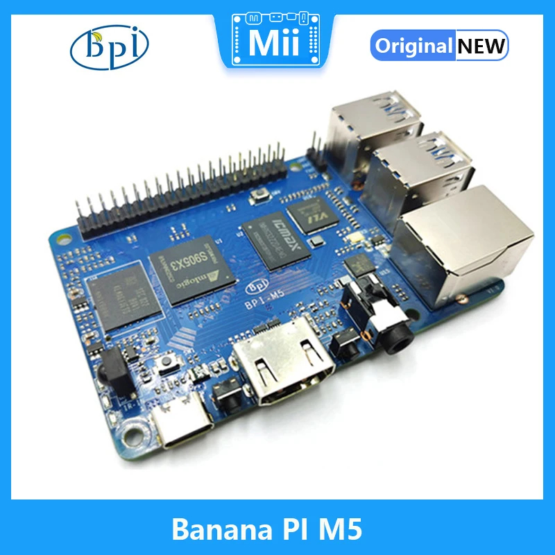 الموز PI M5 BPI M5 الجيل الجدي - مراجعة Banana Pi Bpi-M5 وسعره