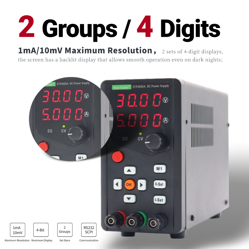 برمجة تيار مستمر ينظم امدادات  - مراجعة Programmable Dc Power Supply 60V 5A وسعره