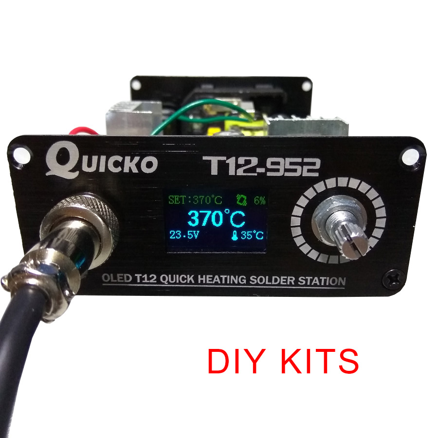 T12 STC-OLED محطة لحام الحديد  - مراجعة Soldering Station T12 Oled وسعره