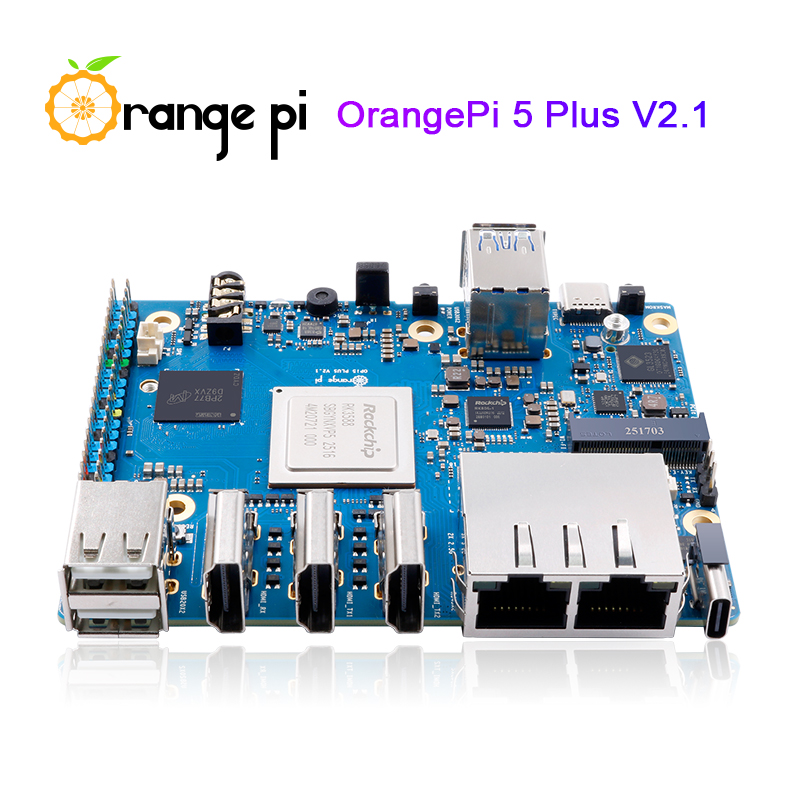 لوحة تطوير كمبيوتر مصغر Orange - مراجعة Orange Pi 5 Plus 16Gb وسعره