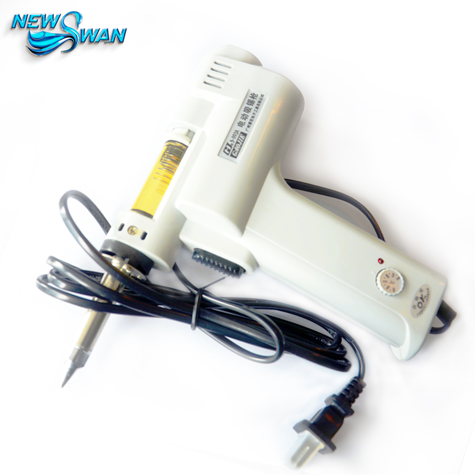 ديسولديرينغ بندقية الكهربائية  - مراجعة Desoldering Gun Vacuum Electric وسعره